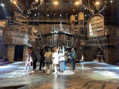 Get Backstage participants on stage at Disney's Newsies.